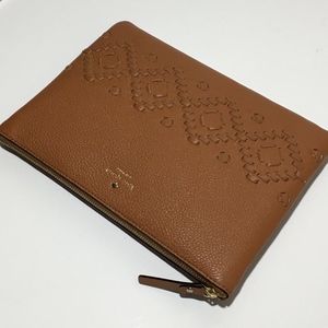 Kate Spade Flynn Street Gia Warm Cognac Clutch